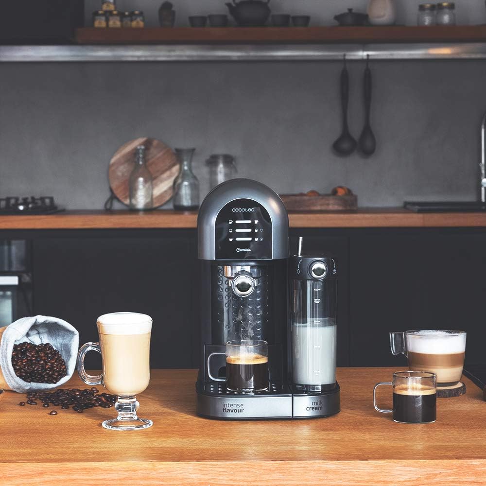 Semiautomatische Kaffeemaschine für Kaffee und Kapseln, Serie Nera