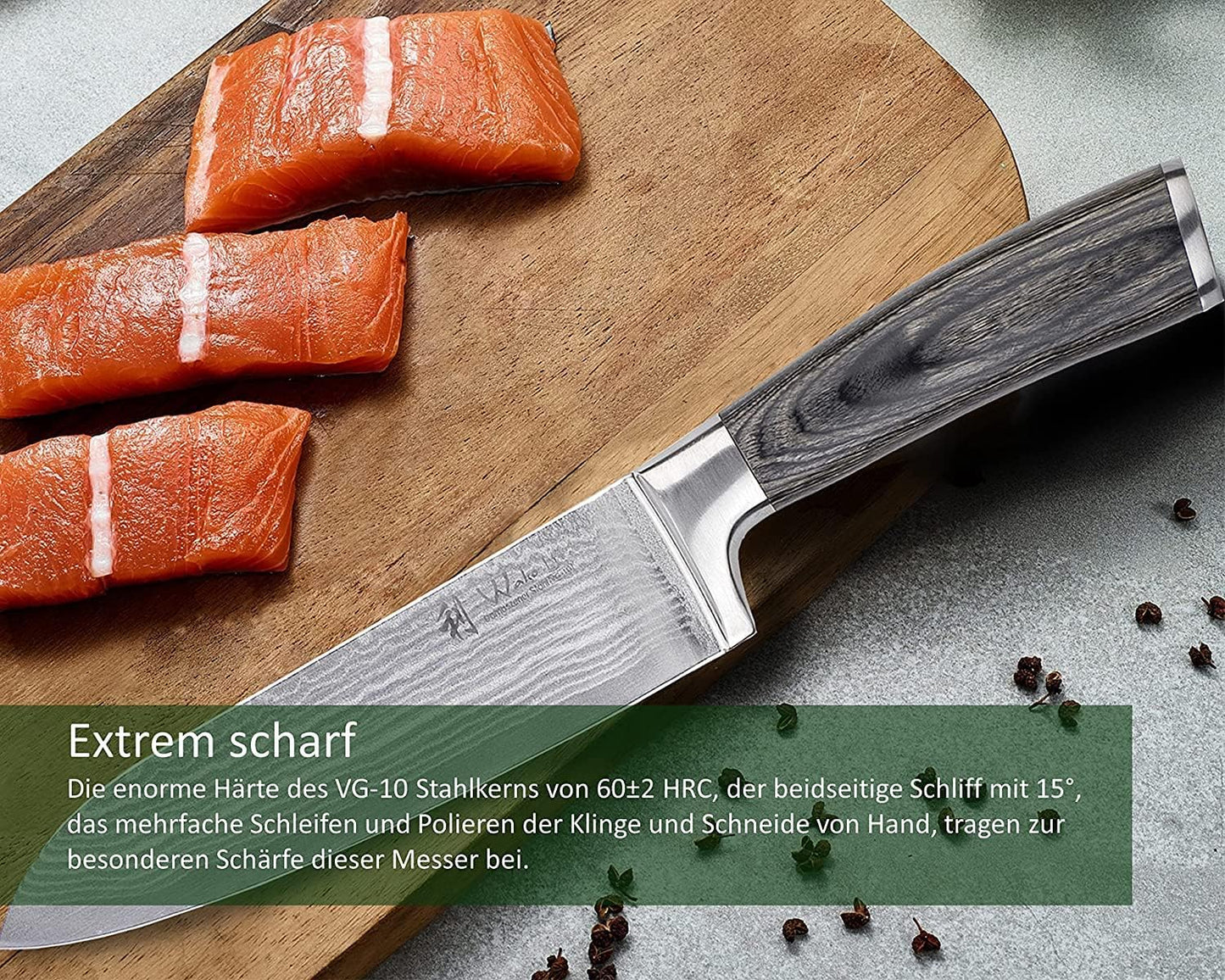 Edis Damastmesser-Set