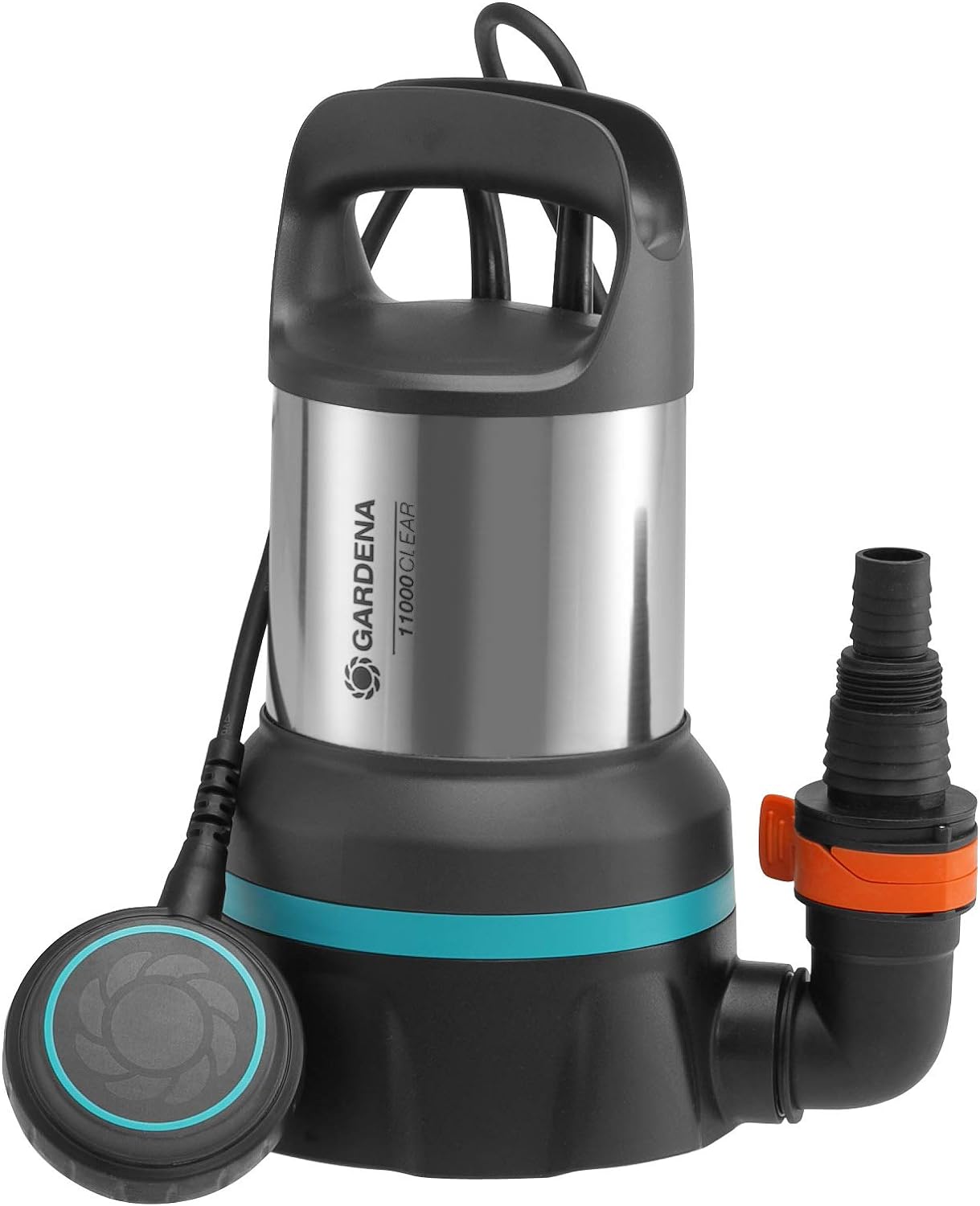 Klarwasser Tauchpumpe 11000, bis zu 11.000 l/h - Schwimmerschalter