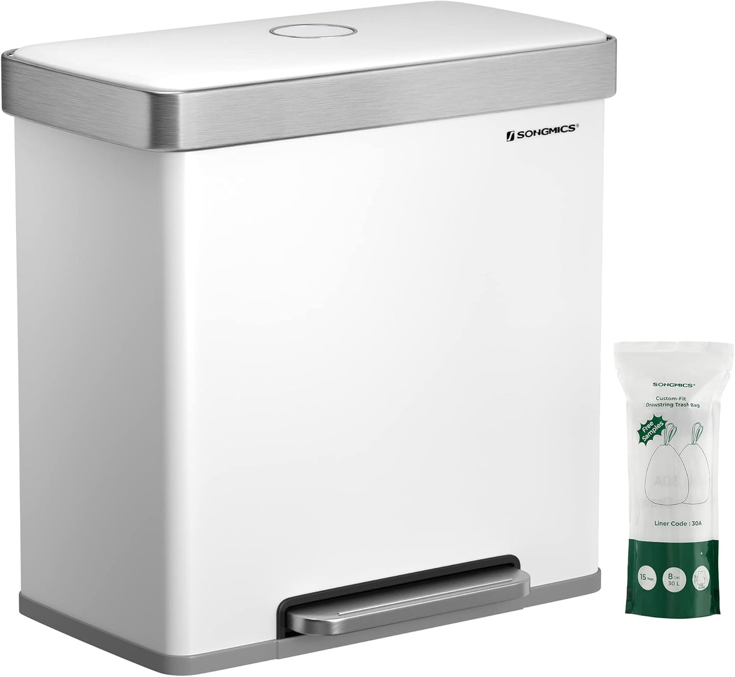 Kücheneimer LTB202W01, Weiss