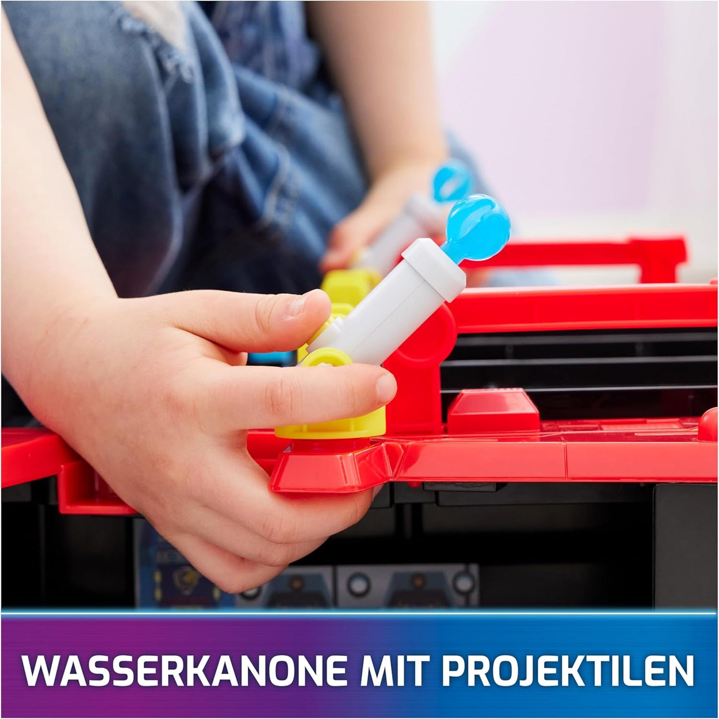 Mighty Kinofilm Hauptquartier Spielset mit Fahrzeug