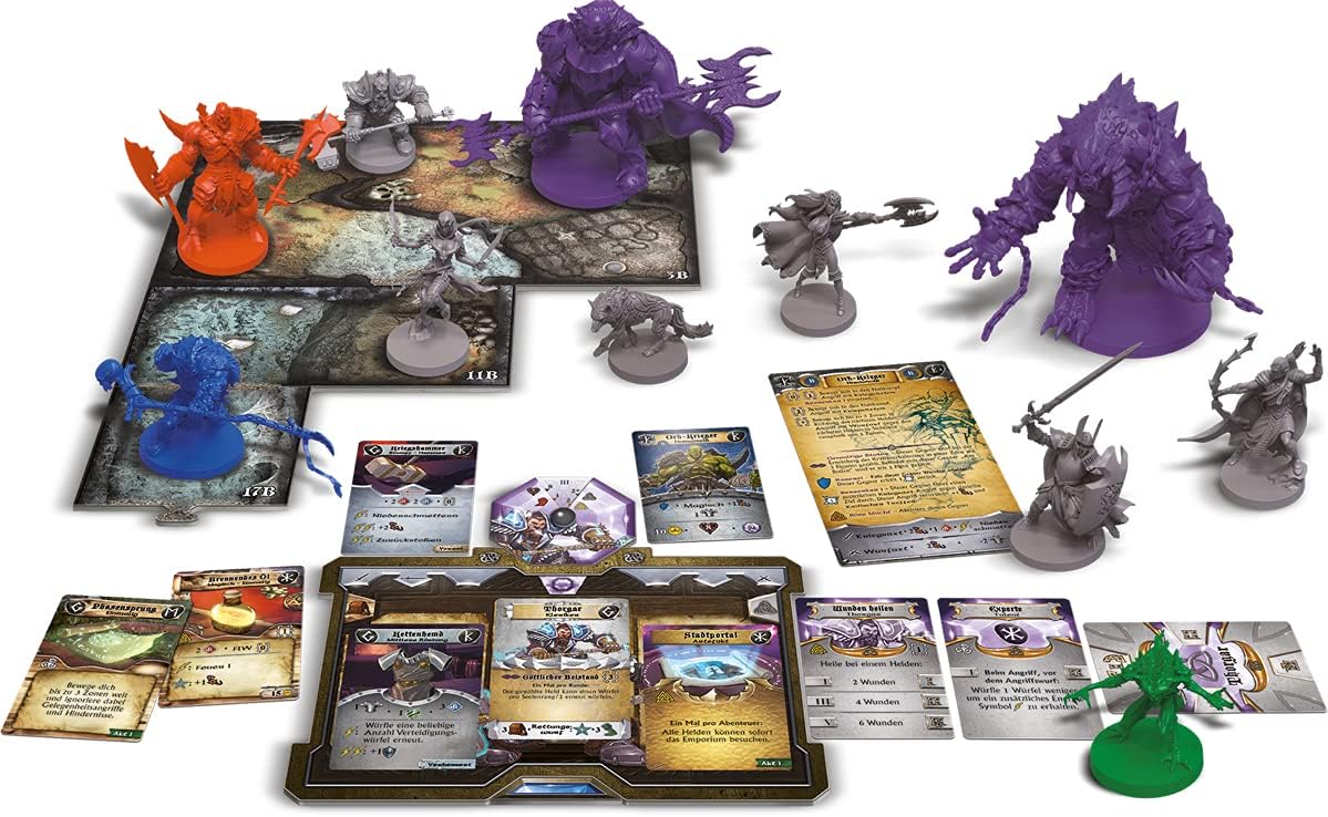 Sword & Sorcery - unsterbliche Seelen, 1. Grundspiel a. Sword & Sorcery