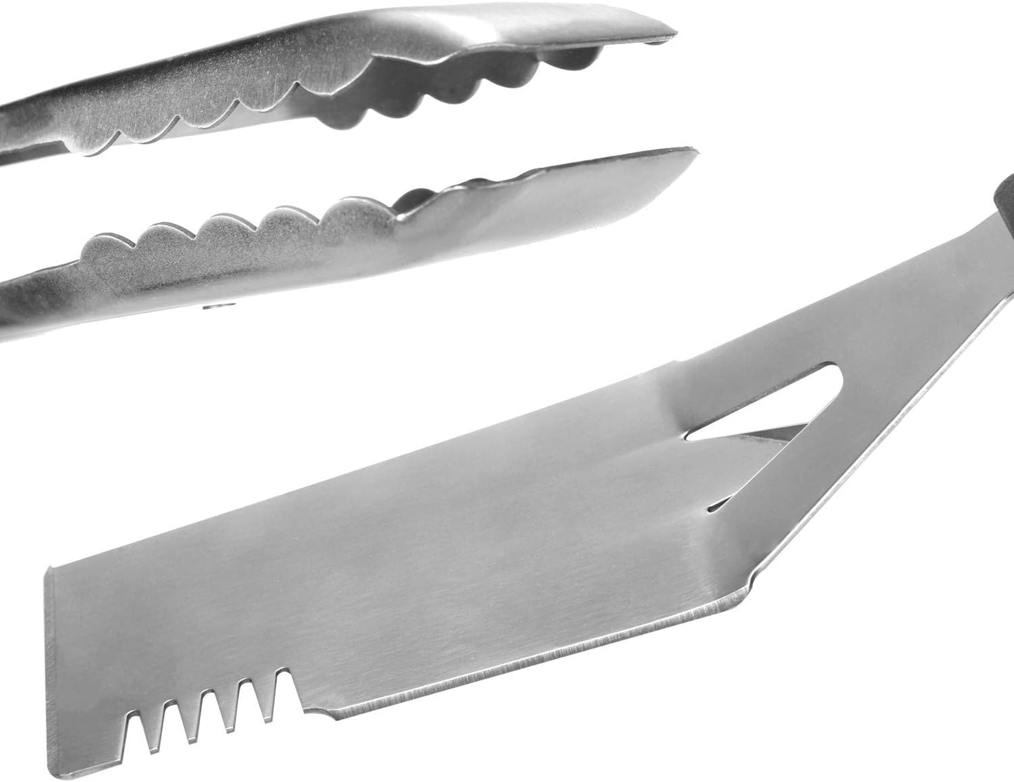 Grillbesteck-Set, 2-tlg. - Grillzange + Wender