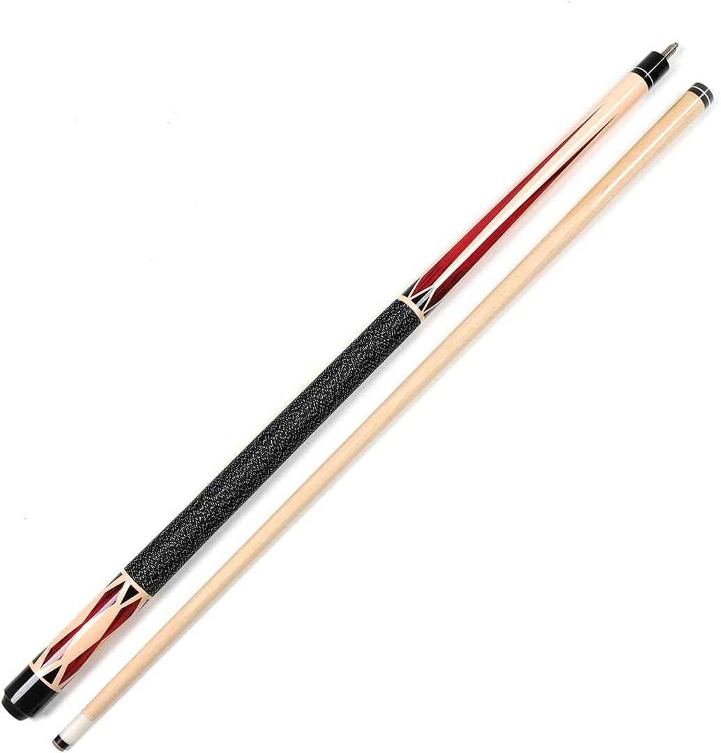 Poolqueue, Billiard-Royal-Poolqueue Braun-Rot-Schwarz