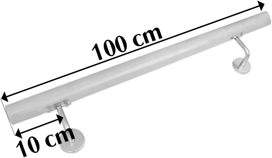 Holzhandlauf für Treppengeländer, 100 cm