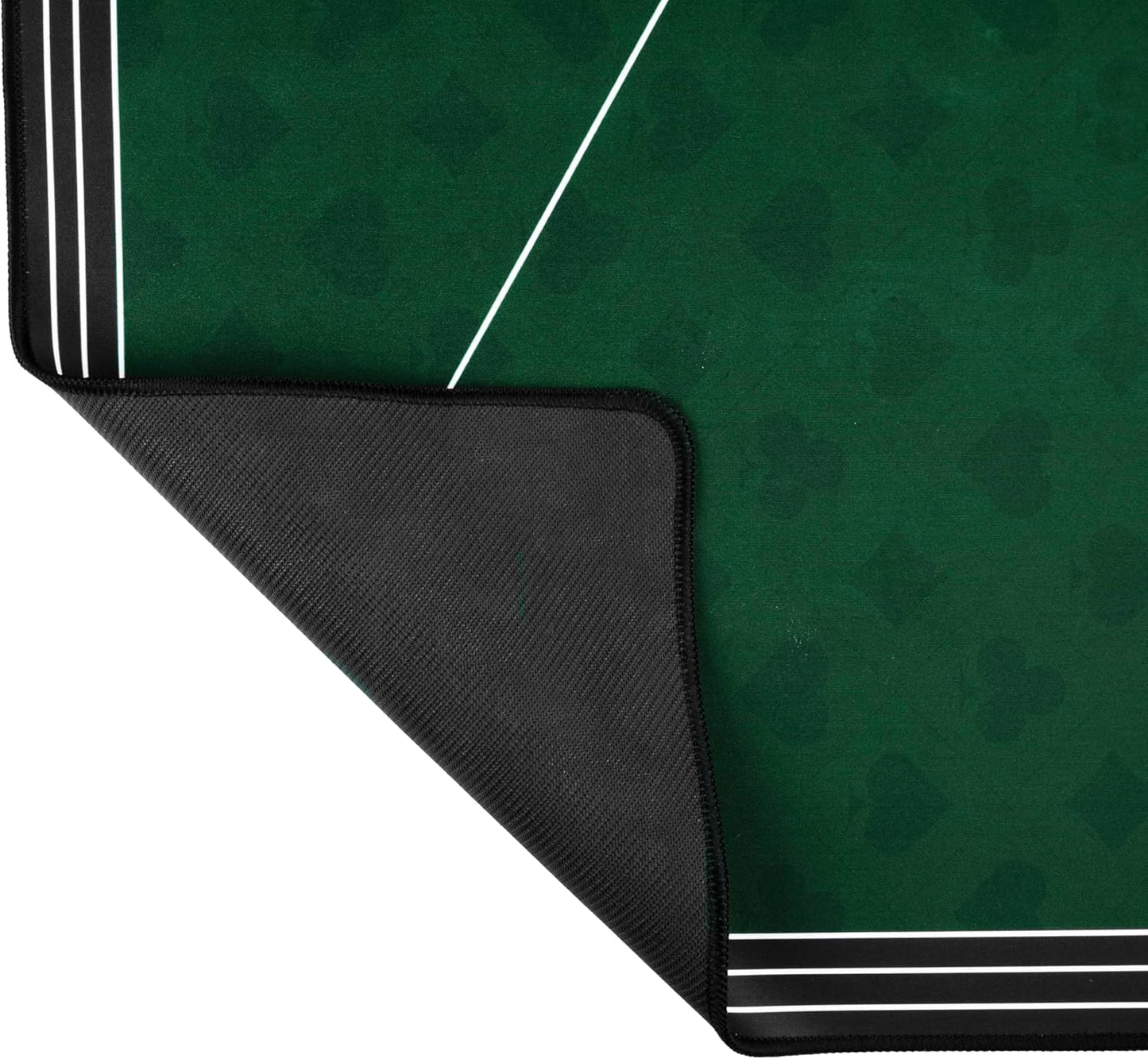 Grüne Poker-Matte (118 x 59 cm), grün 120x60cm