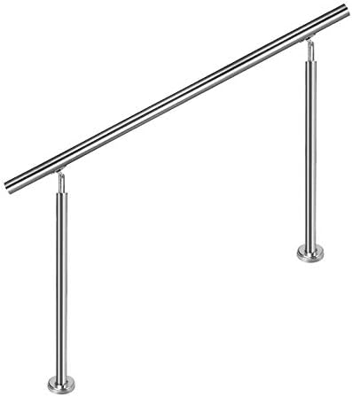 Edelstahl-Treppengeländer, 160cm 0 Querstreben