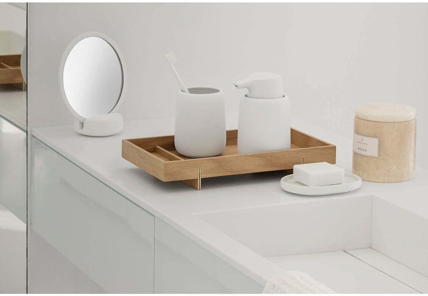 Seifenschale Sono, One Size Weiss
