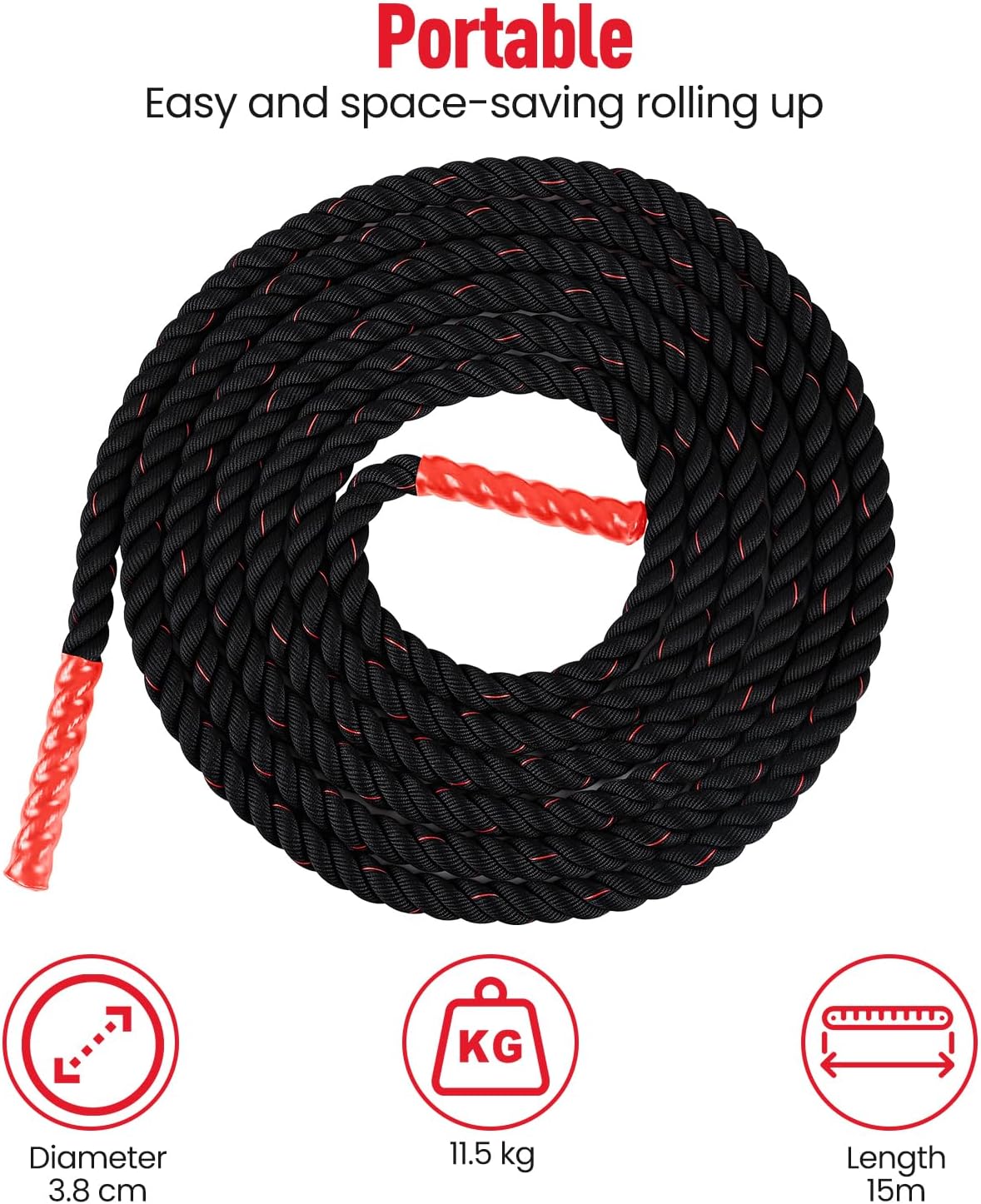 Battle Rope, Battle Rope 12m
