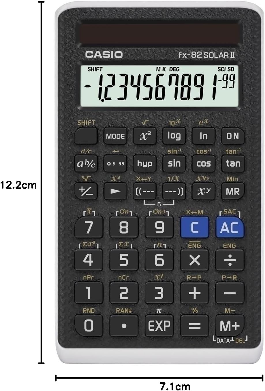 FX-82Solar II Schulrechner, Standard Schulrechner