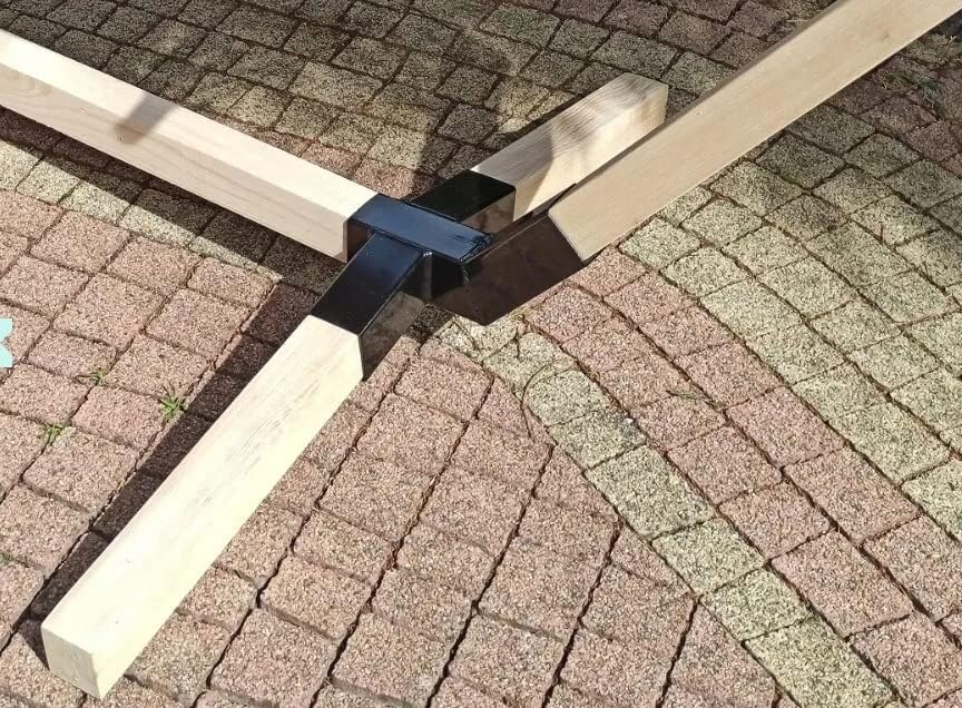 Hängemattenbein aus Stahl - Verbinder
