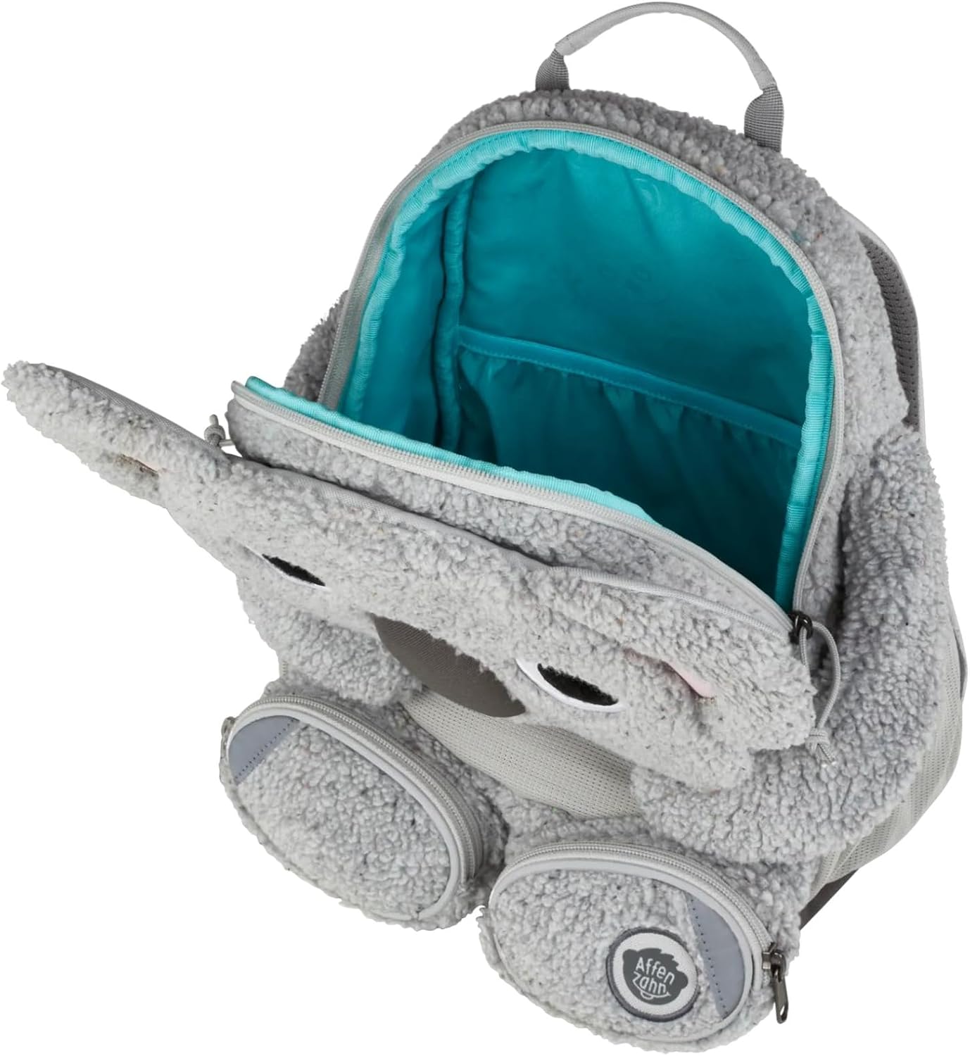 Kindergartenrucksack Grosser Freund, 8 L Kuschel Koala - Grau
