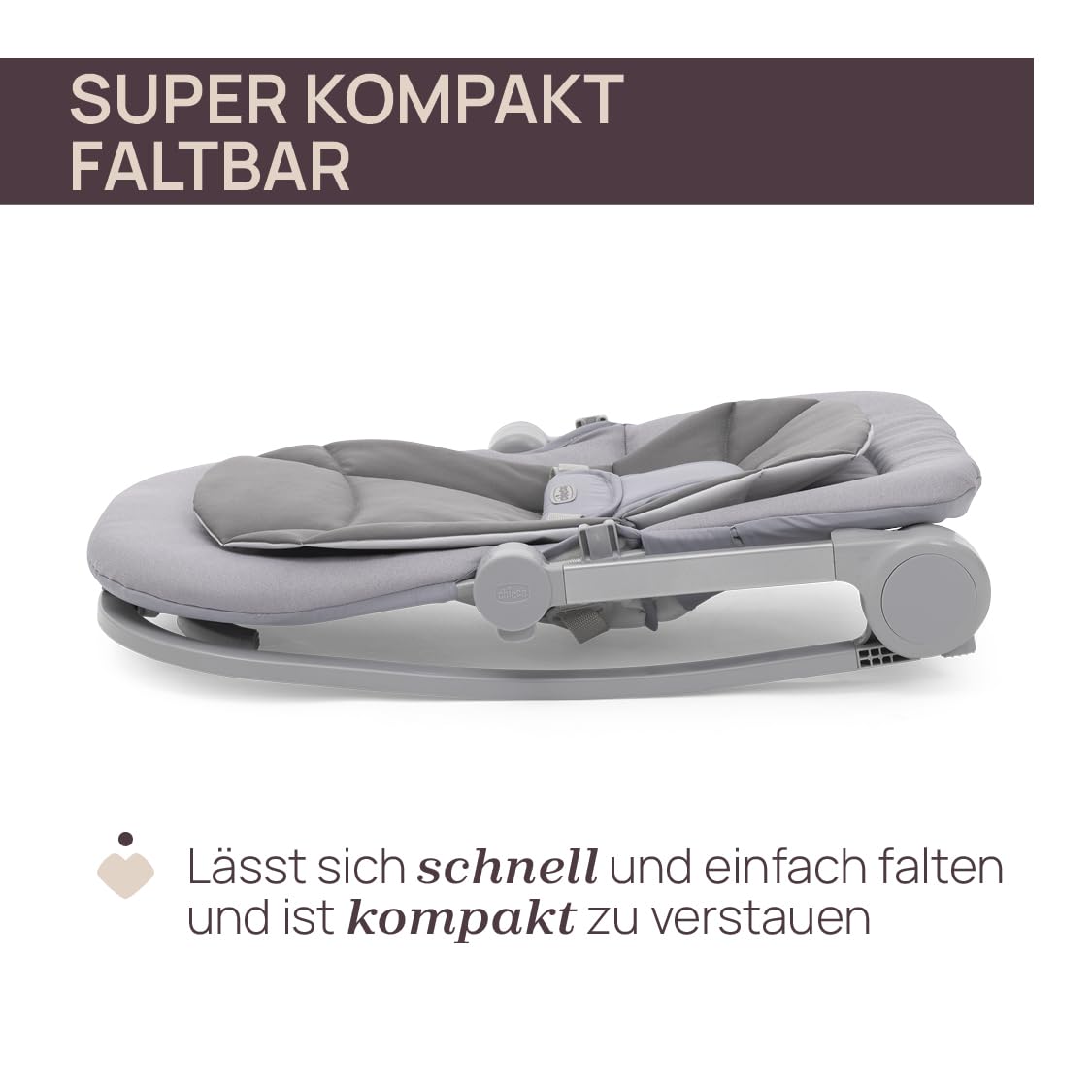 Magia 2-in-1 Babywippe und Sitz