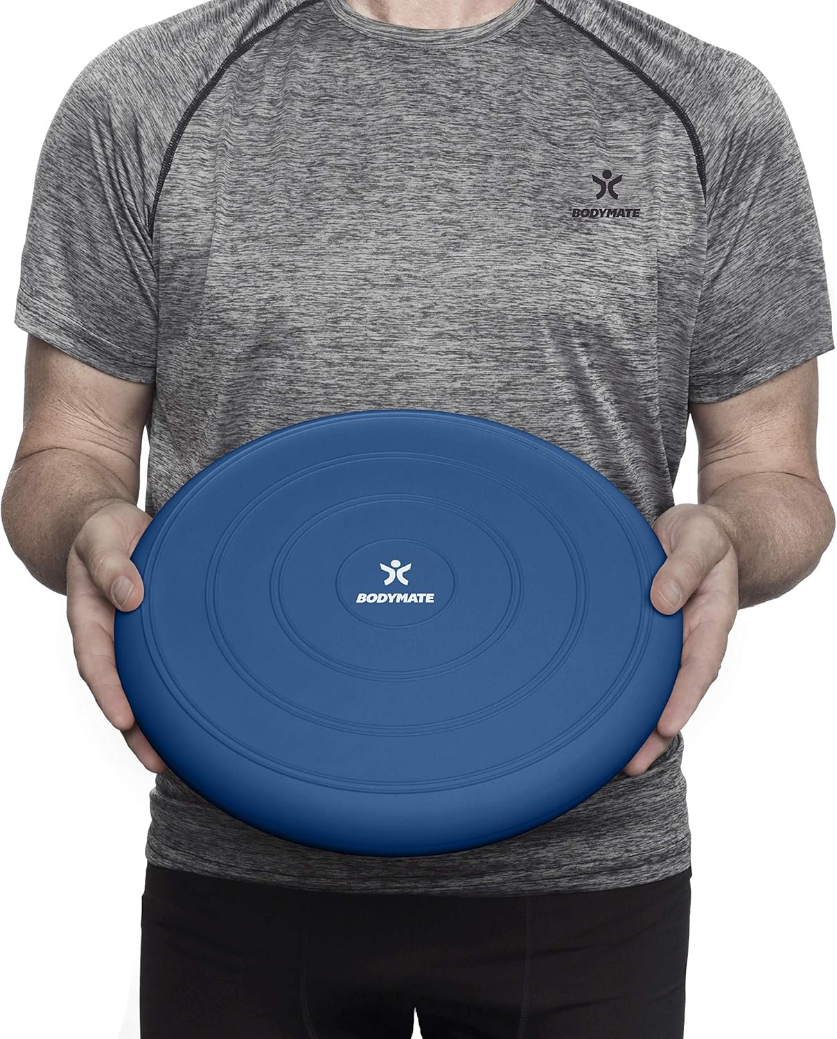 Ballsitzkissen Comfort mit Pumpe, Blau