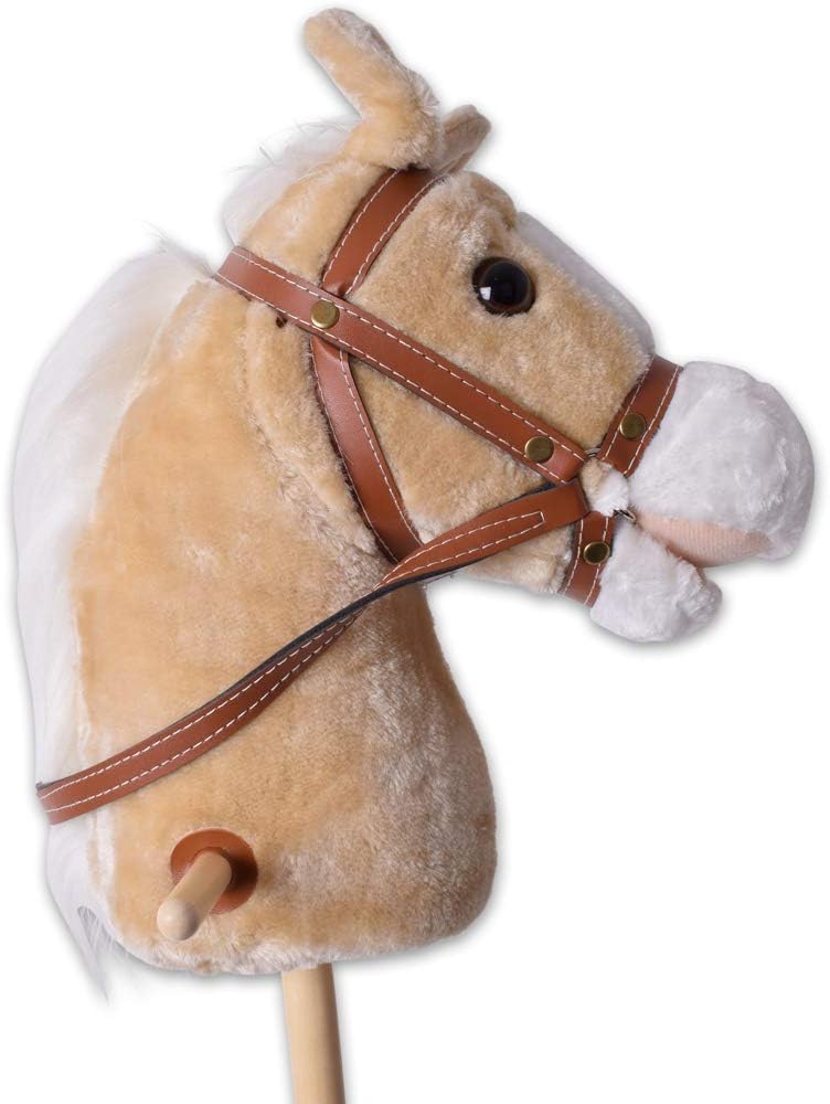 Steckenpferd mit Sound und Rollen (95 cm)