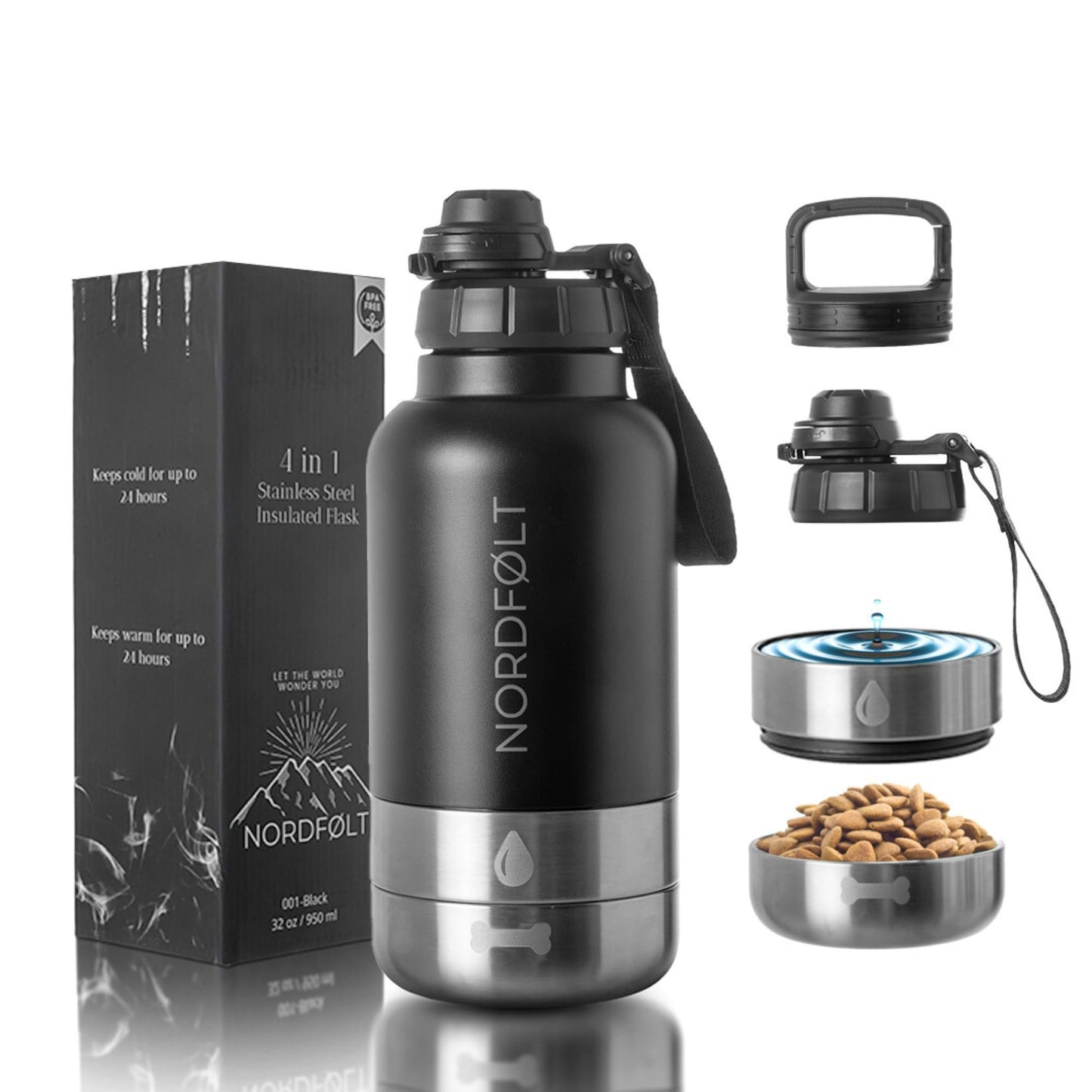 Hundetrinkflasche für unterwegs