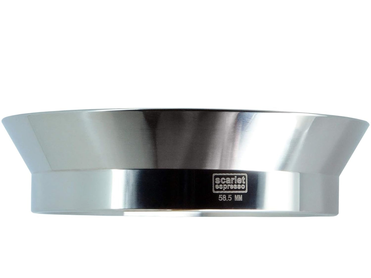 Präzisions-Trichter für Siebträger (58,5 mm), Silber