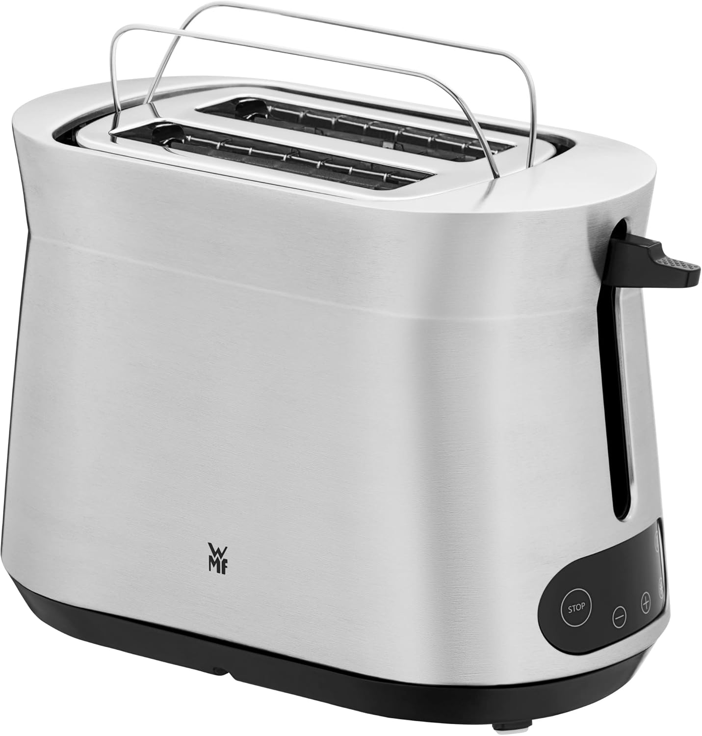 Doppelschlitz-Toaster mit Brötchenaufsatz