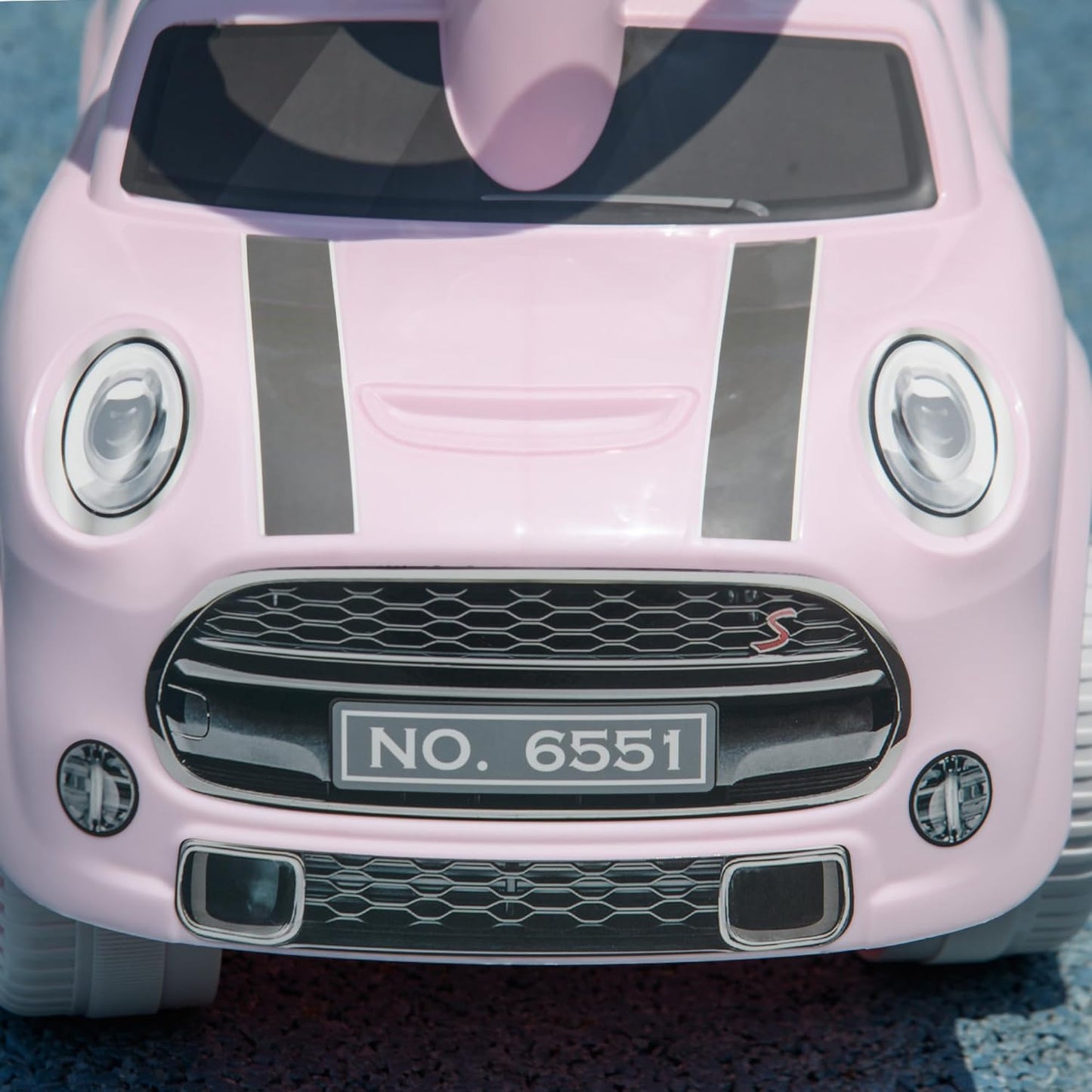 Rutschauto Kunststoff Rosa, Rosa