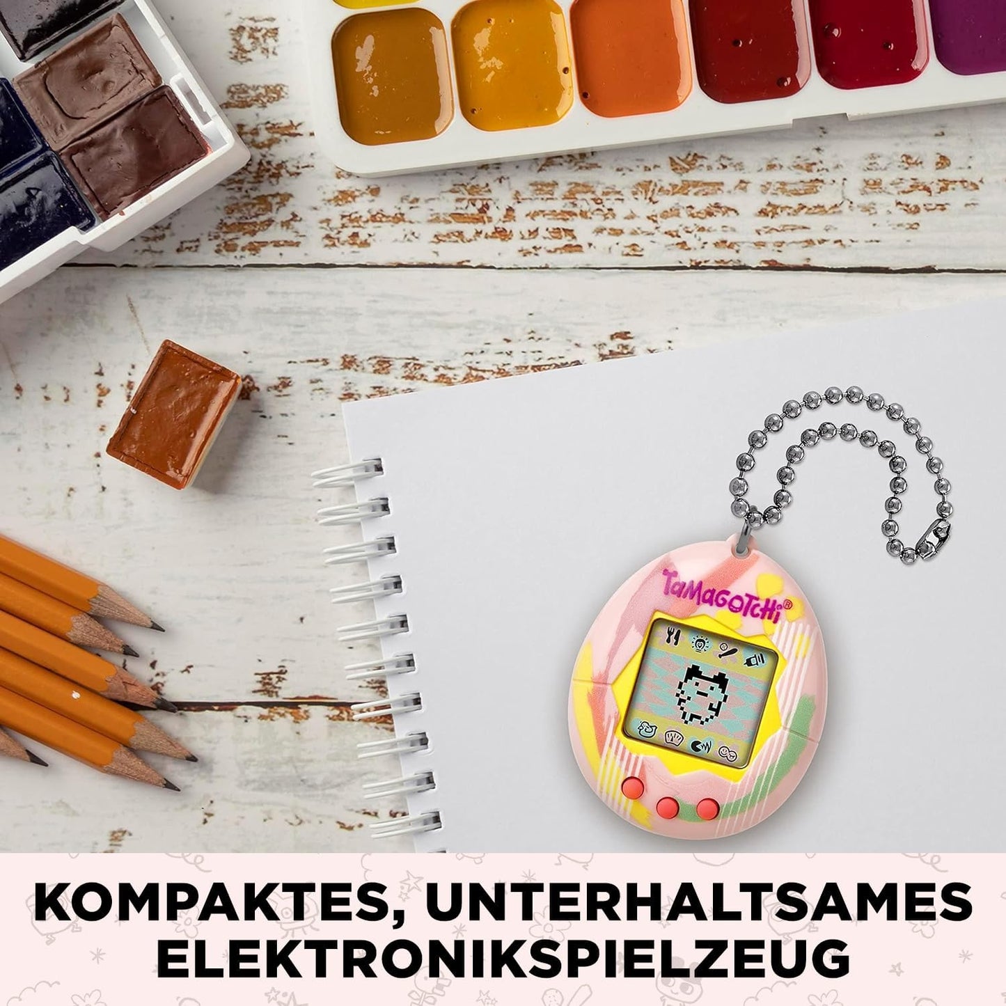 Tamagotchi-Haustier mit Minispielen, Art Style