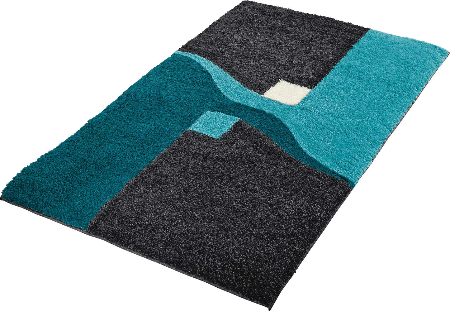 Badematte Athen, 60x100 cm, Türkis Badematte - 60x100 cm