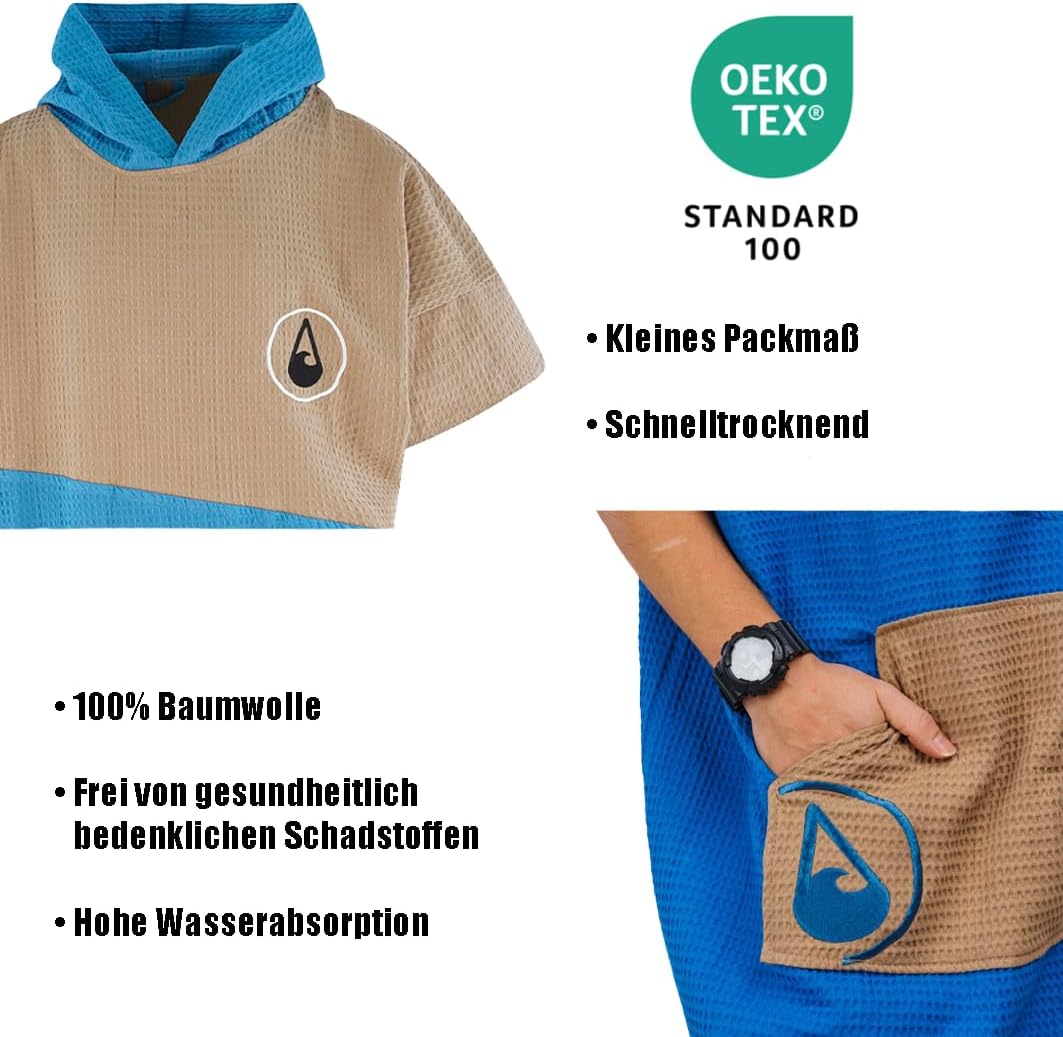 Surf Poncho, Lighd L/XL