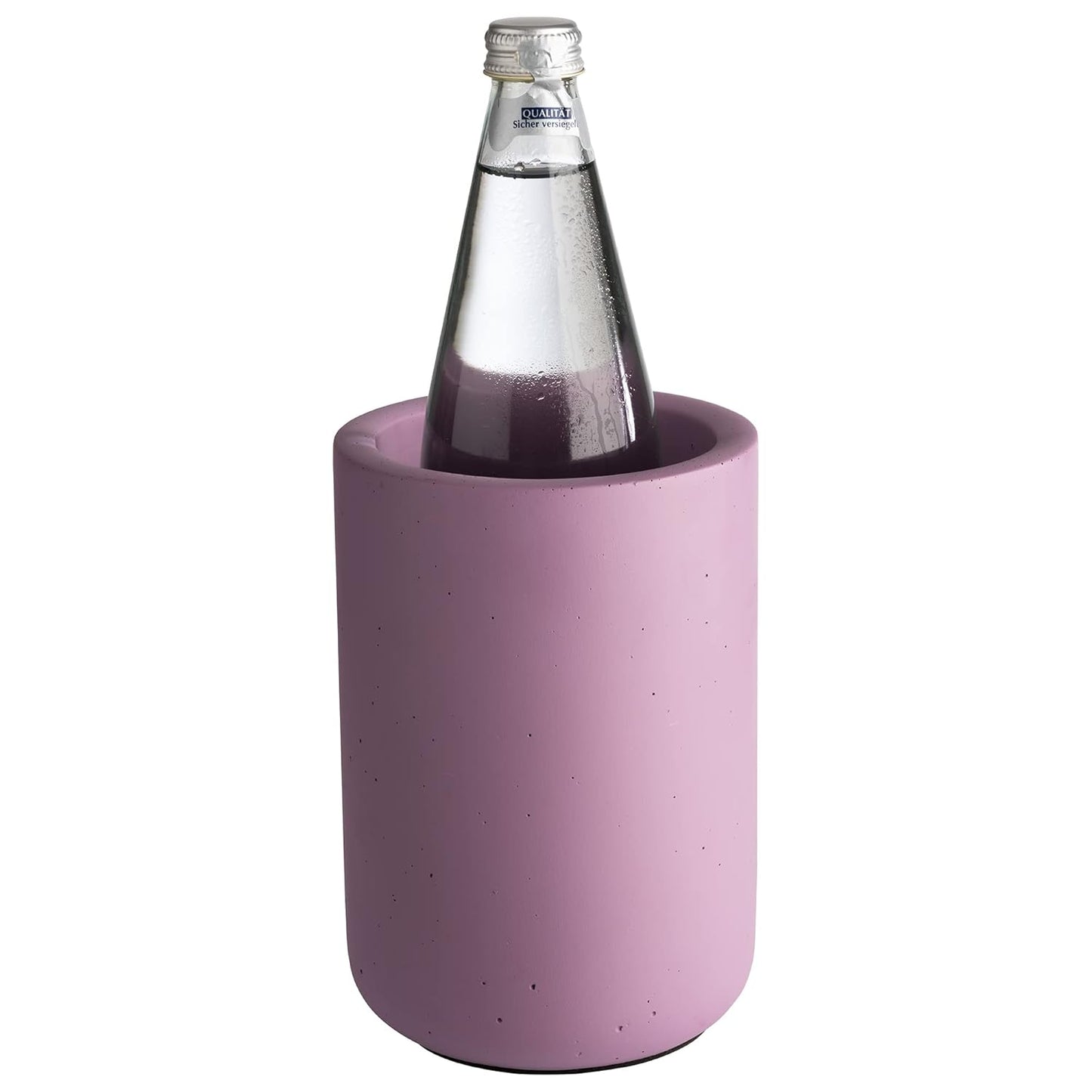 Flaschenkühler ELEMENT, glatt Beton Lavendel