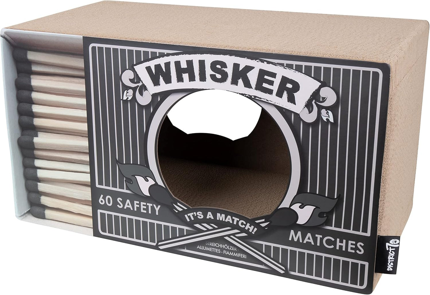 Kratzmöbel Whisker für Katzen, WHISKER Black