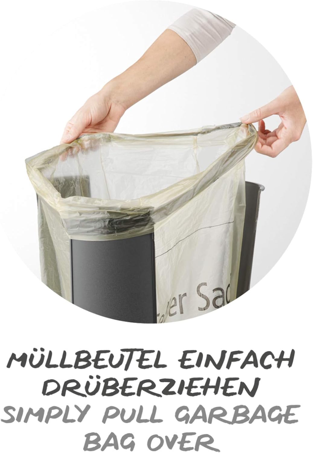 FABU Müllsackständer, 1 x Müllsackständer Anthrazit