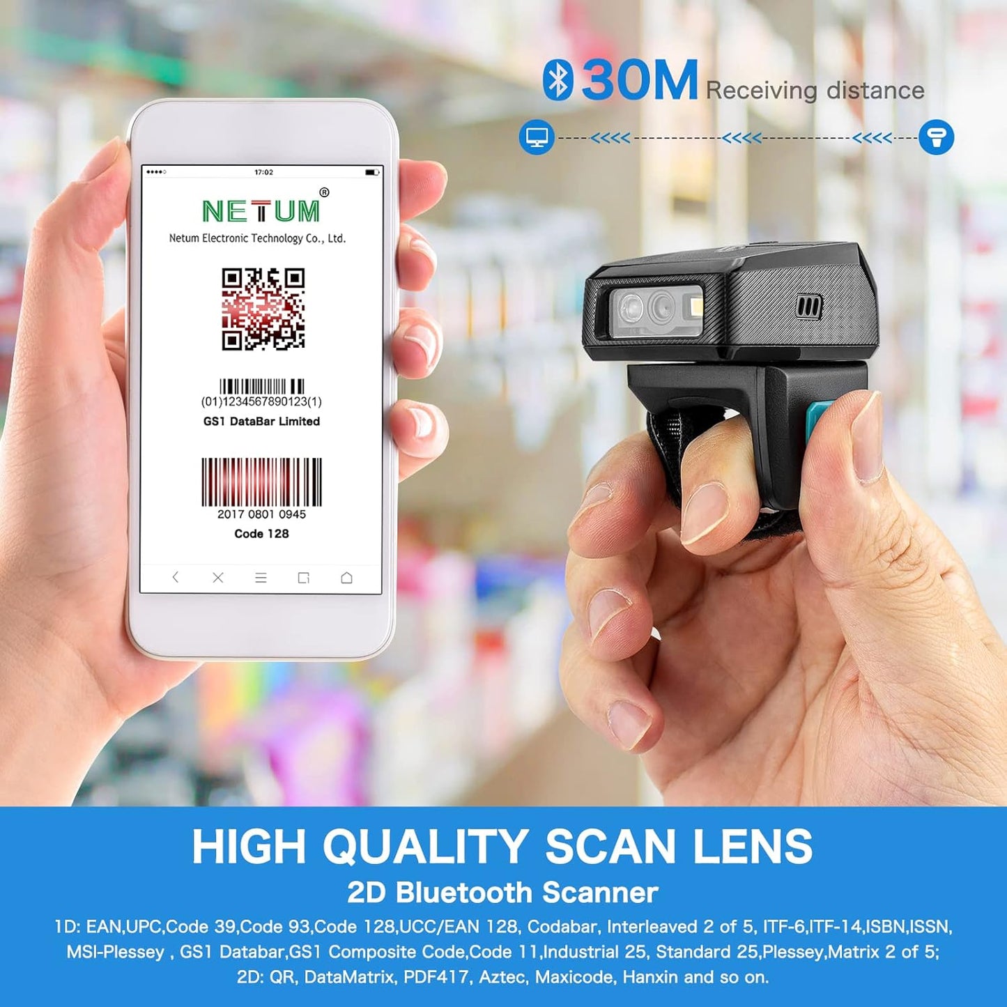 Ring Scanner RS9000, Rs-9000
