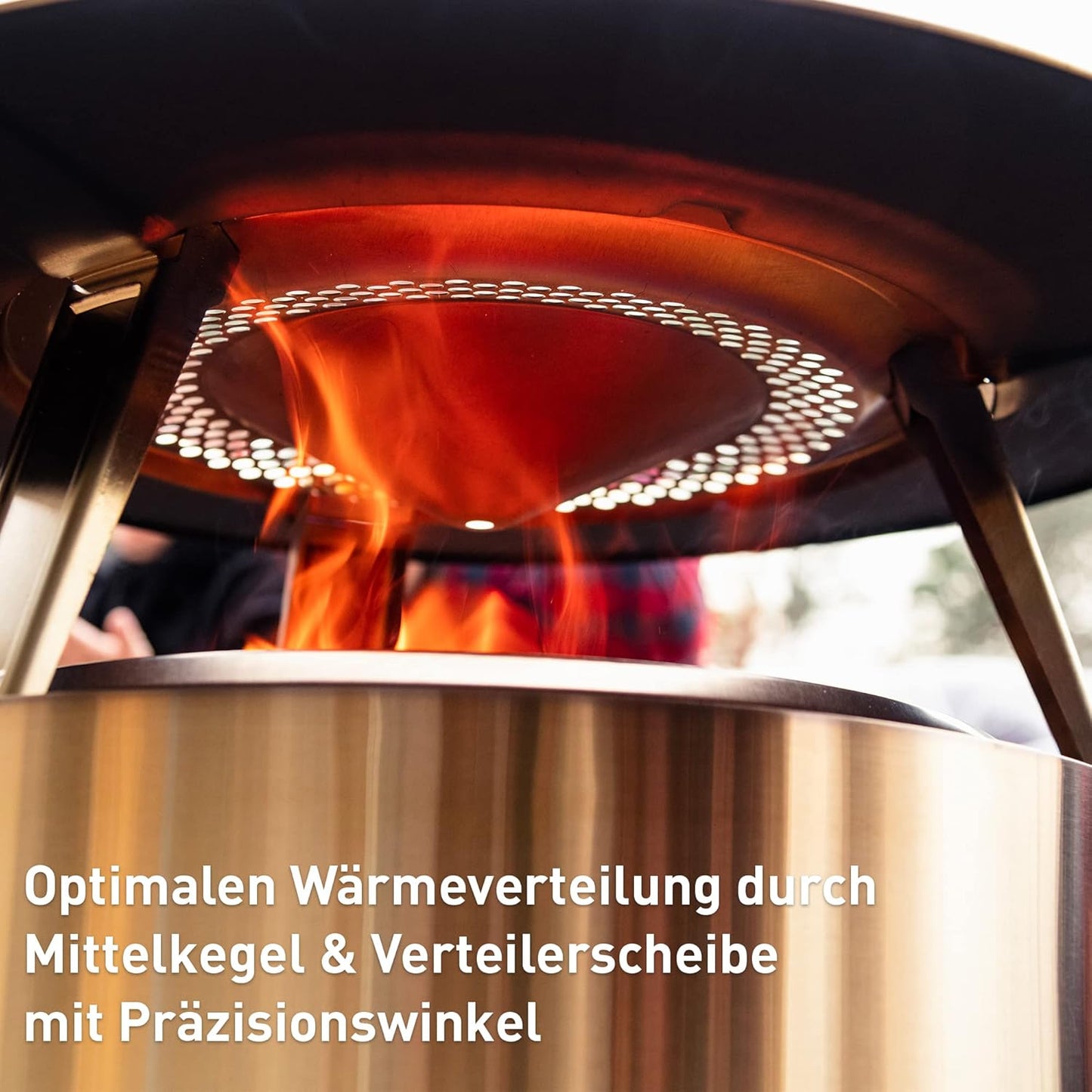 Bonfire Wärmeverteiler für Feuerschale, Bonfire Wärmeverteiler