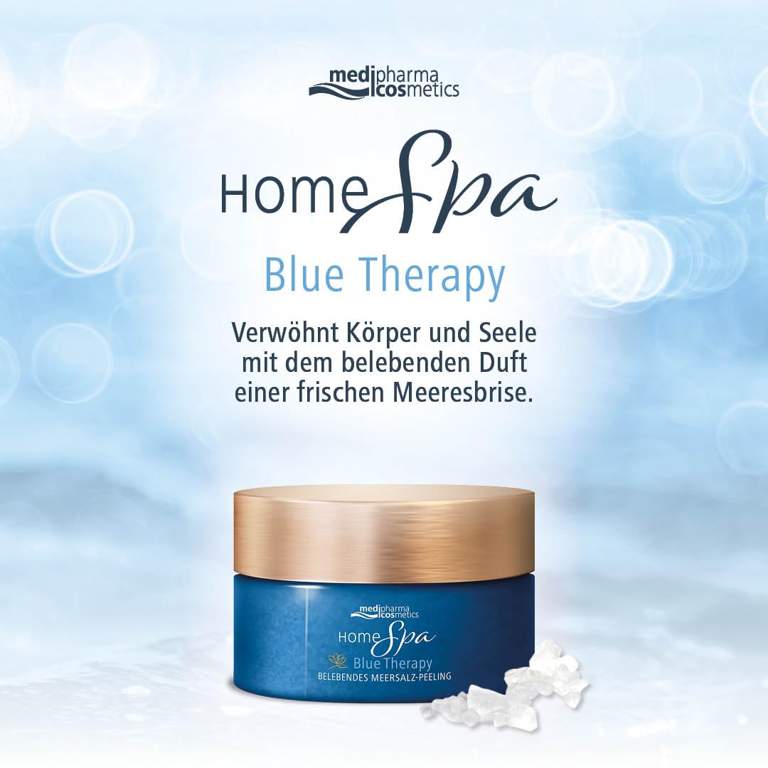 Home Spa Blue Therapy Meersalz-Peeling