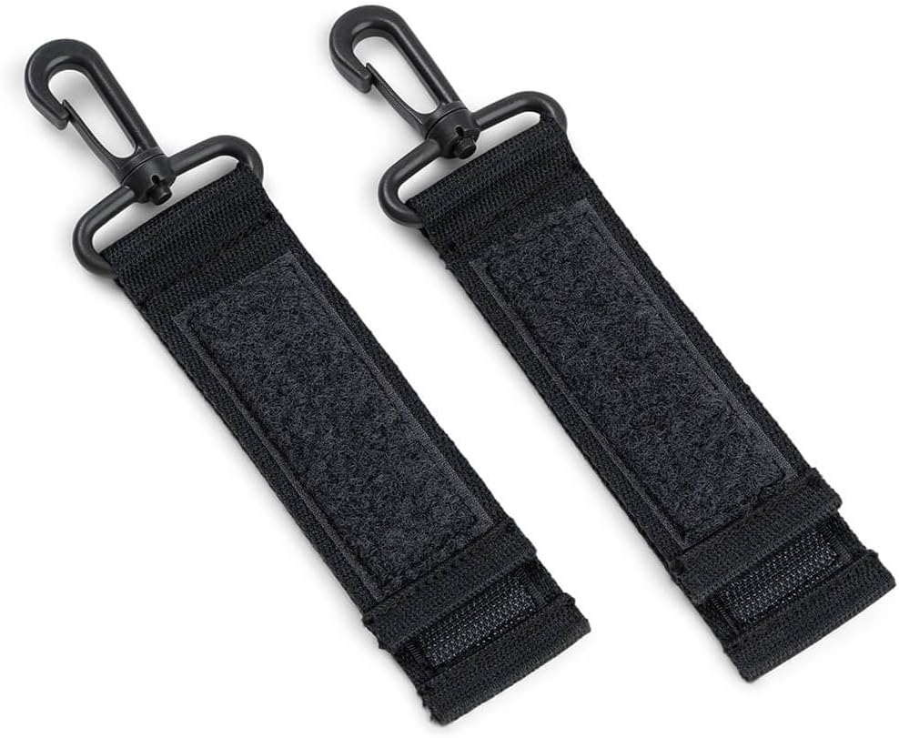 Wickeltasche mit Wickelunterlage & Haken, Schwarz