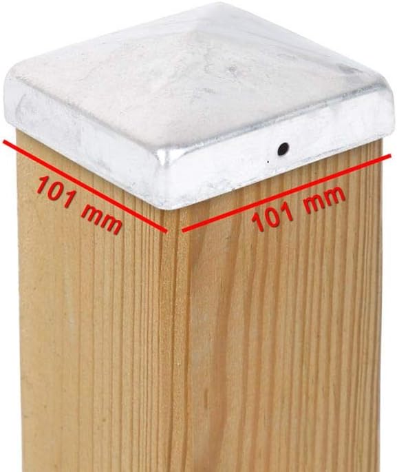 Pfostenkappen-Set (15 Stück, 101 x 101 mm), 15 101 x 101 mm