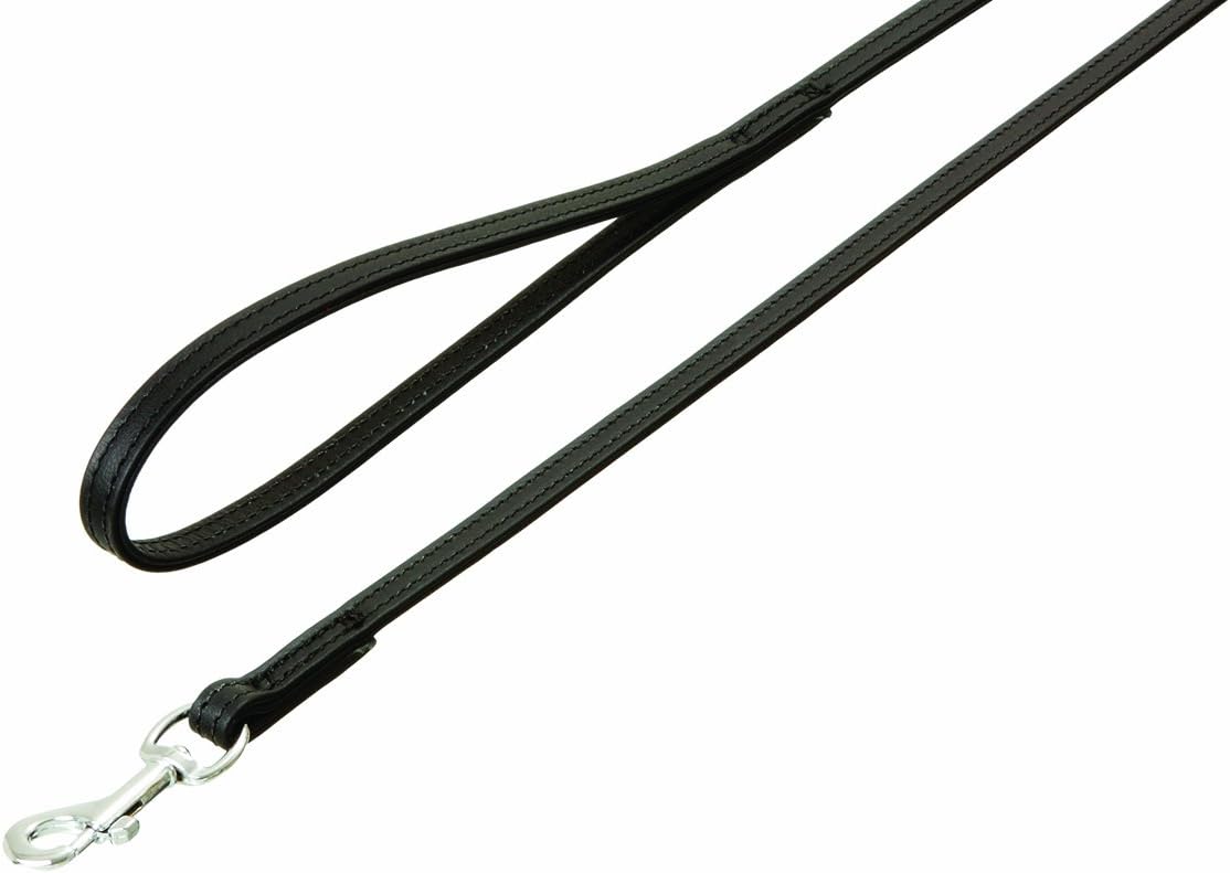 Nordic Hundeleine mit Handschlaufe, 100 cm, 18 mm x 100 cm Schwarz