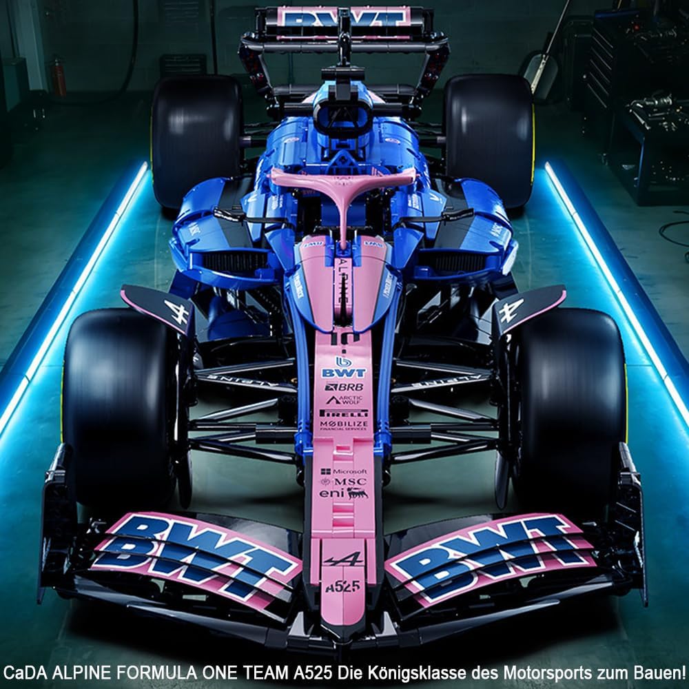 CaDA C64012W BWT Alpine F1 Team A525 1:8