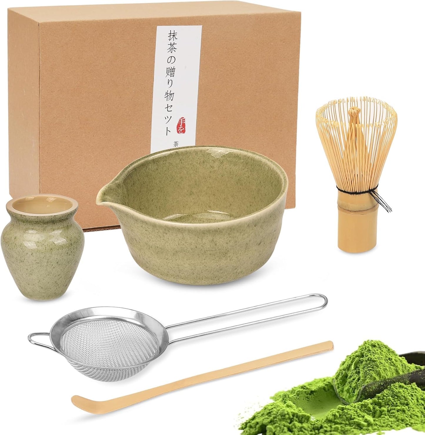 Matcha Tee Set - 5-teiliges Einsteiger-Set