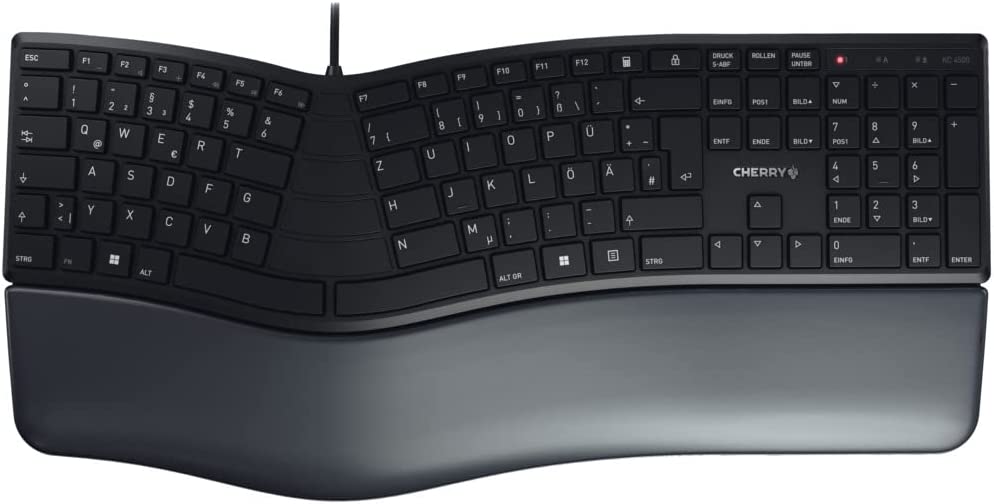KC 4500 ERGO, Tastatur, Schwarz