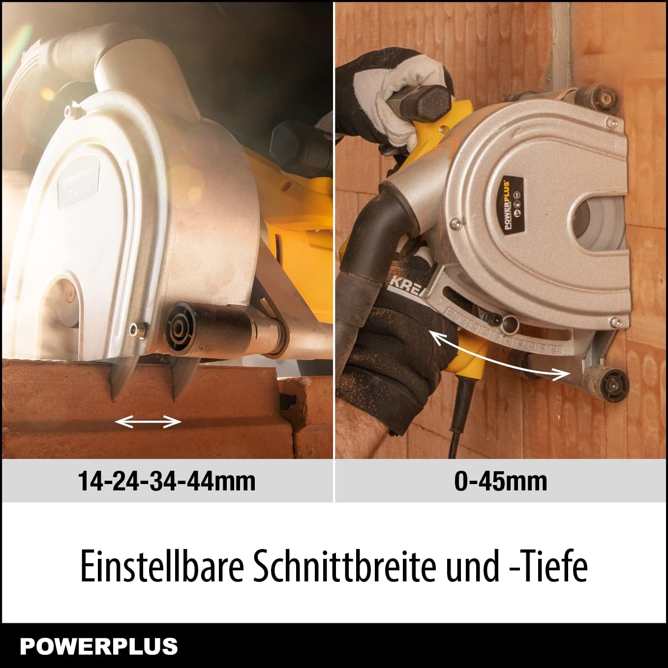 Mauernutfräse