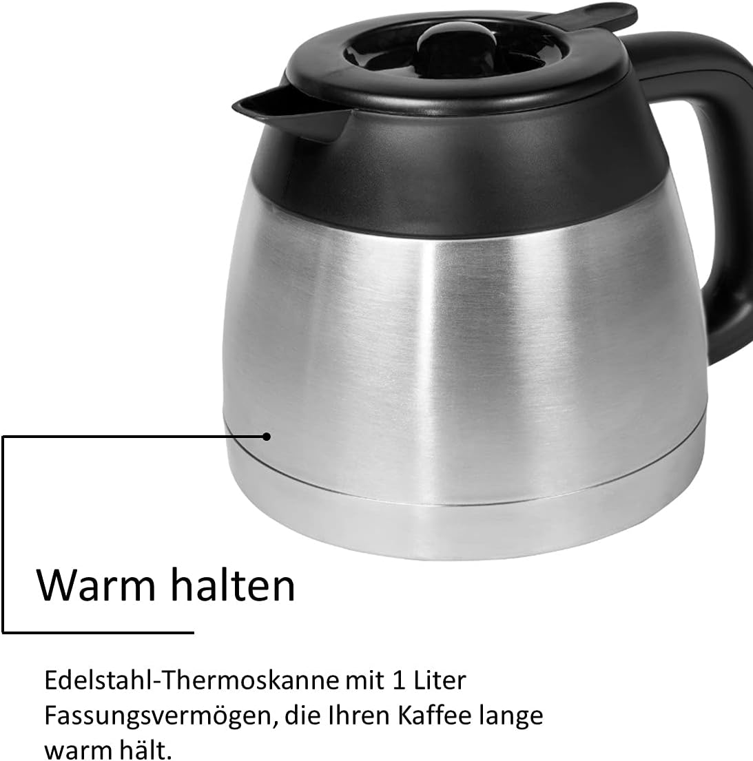 KA 6501 Filterkaffeemaschine mit Thermoskanne