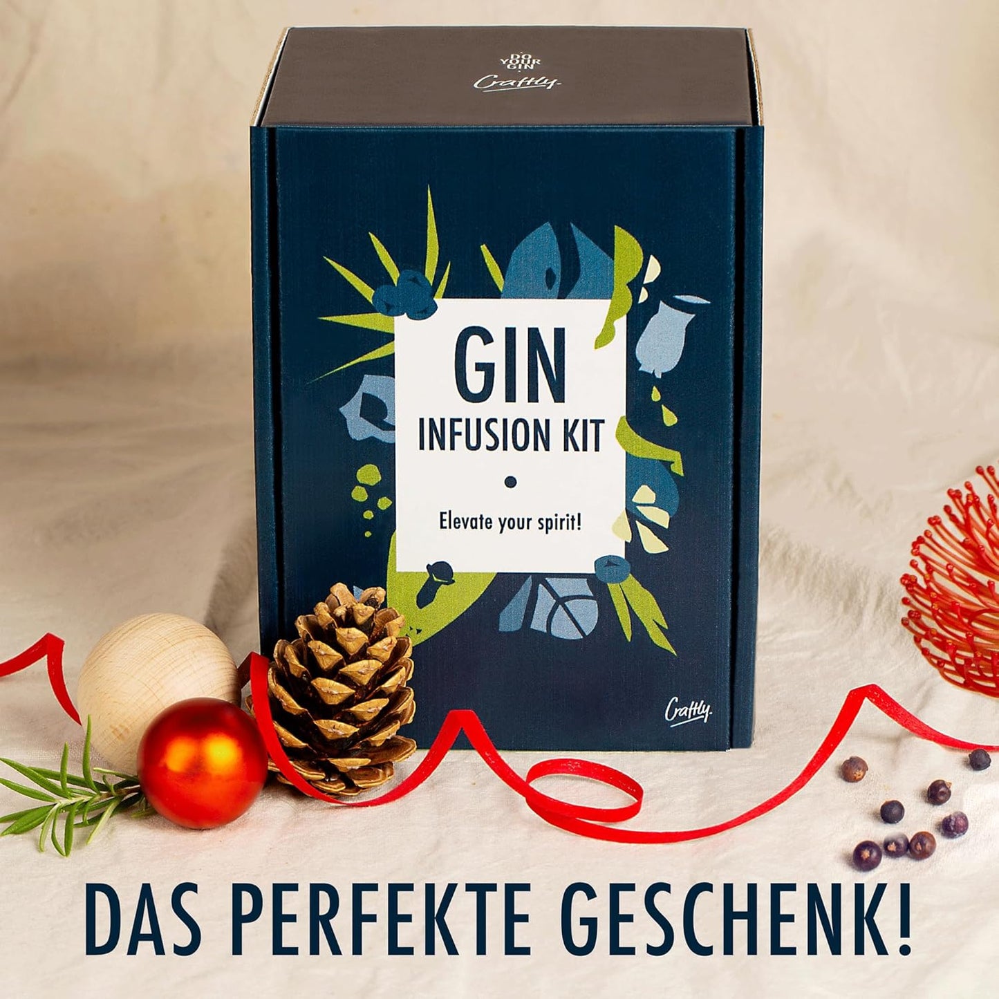 DIY Gin Infusion Kit, Gin