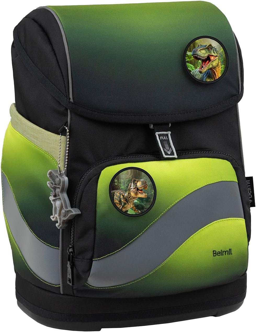 Smarty Plus Premium Schulranzen Set, Black Green 2