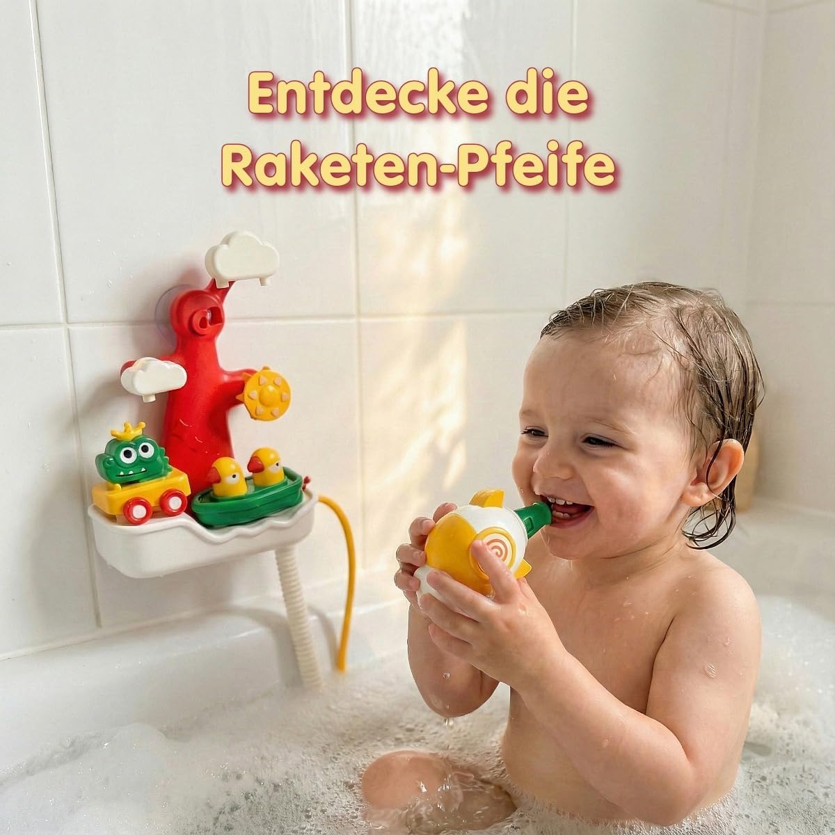 Interaktives Badespielzeug-Set für Kleinkinder