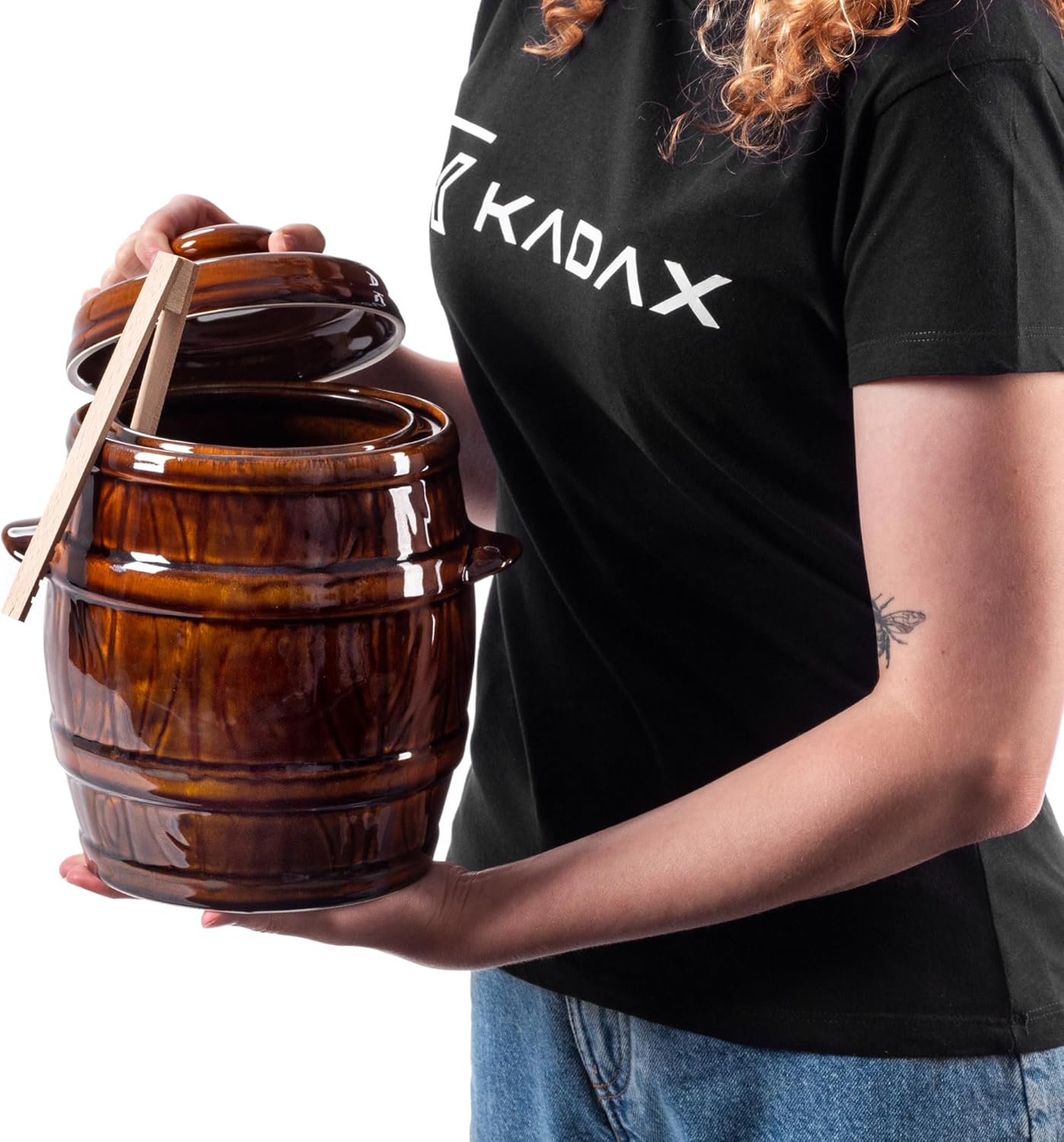 Gärtopf mit Deckel, 5l