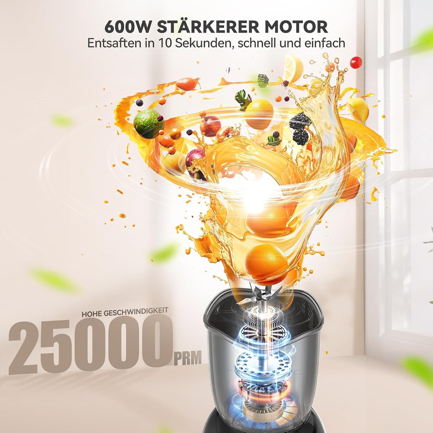 Mini-Standmixer, Grey