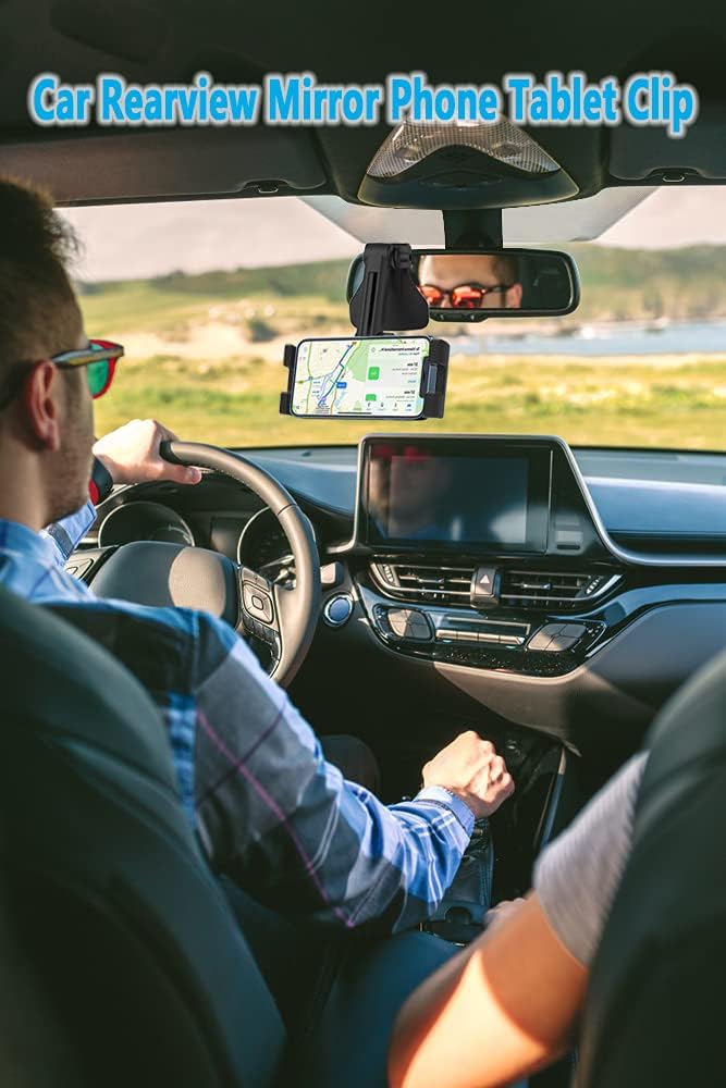 KFZ Clip Handy- und Tablethalterung für Auto (4-12,9 Zoll)