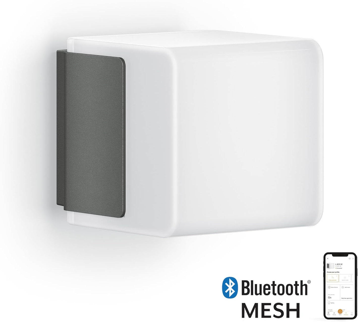 LED Aussenwandleuchte L 835 SC mit Bewegungsmelder, Anthrazit Wandleuchte L 835 Mit Bewegungsmelder