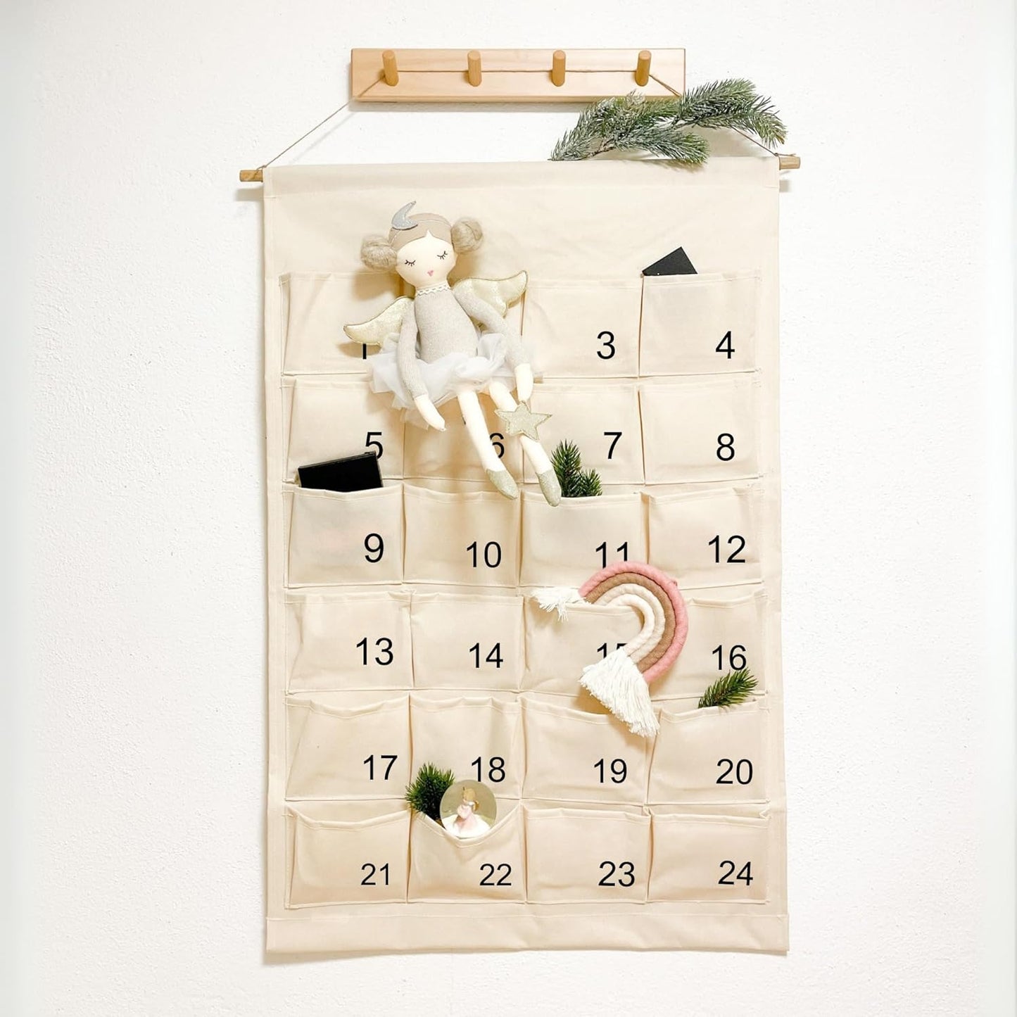 Adventskalender zum Befüllen, Sortierte Zahlen Ohne Personalisierung
