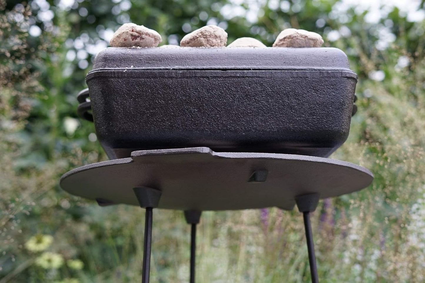 Runde Gusseisen Grillplatte, Ø 60 cm
