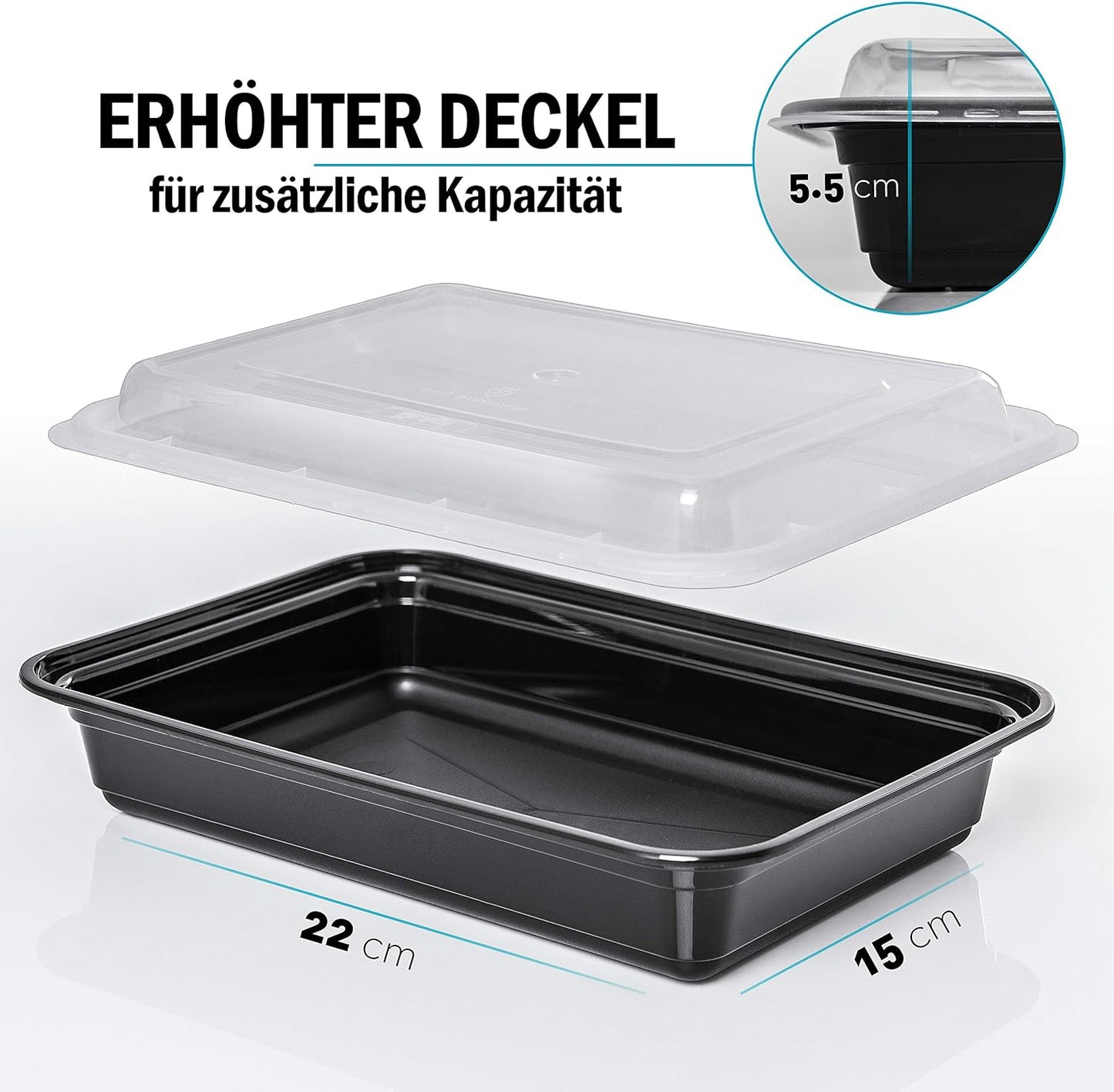 Lebensmittelbehälter, 10 pack
